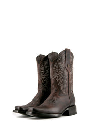 Falcon Rust Rodeo Toe Cowboy Boot