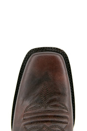 Falcon Rust Rodeo Toe Cowboy Boot