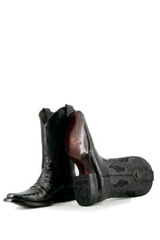 Caiman Belly Rodeo Toe Cowboy Boot