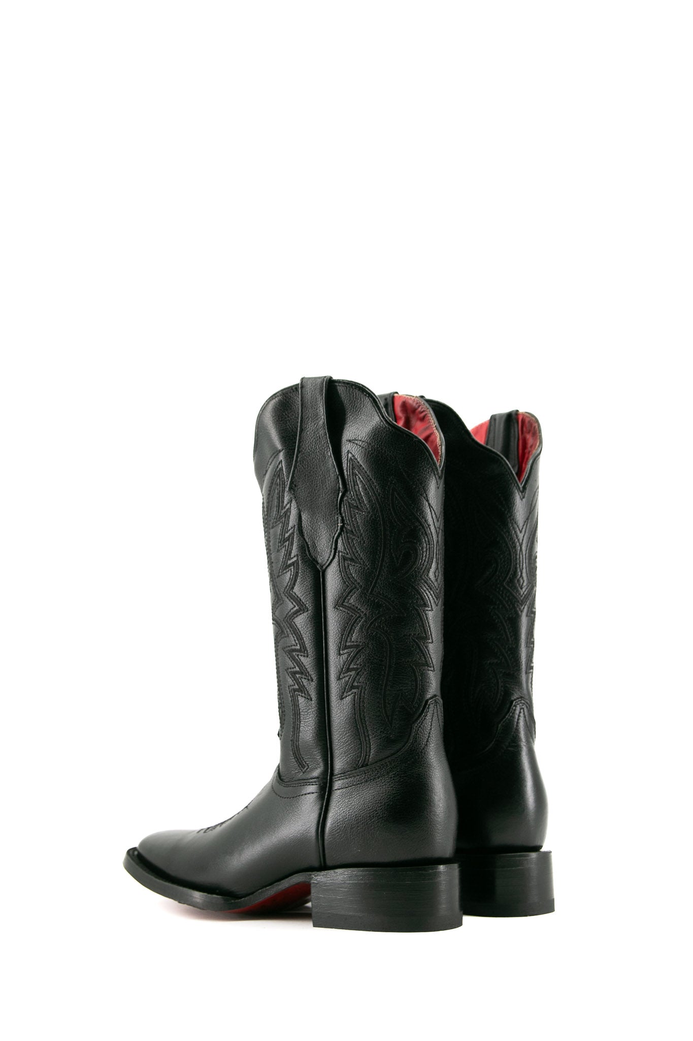 Alexa X Red Bottom Square Toe Cowgirl Boot