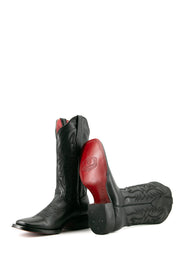 Alexa X Red Bottom Square Toe Cowgirl Boot