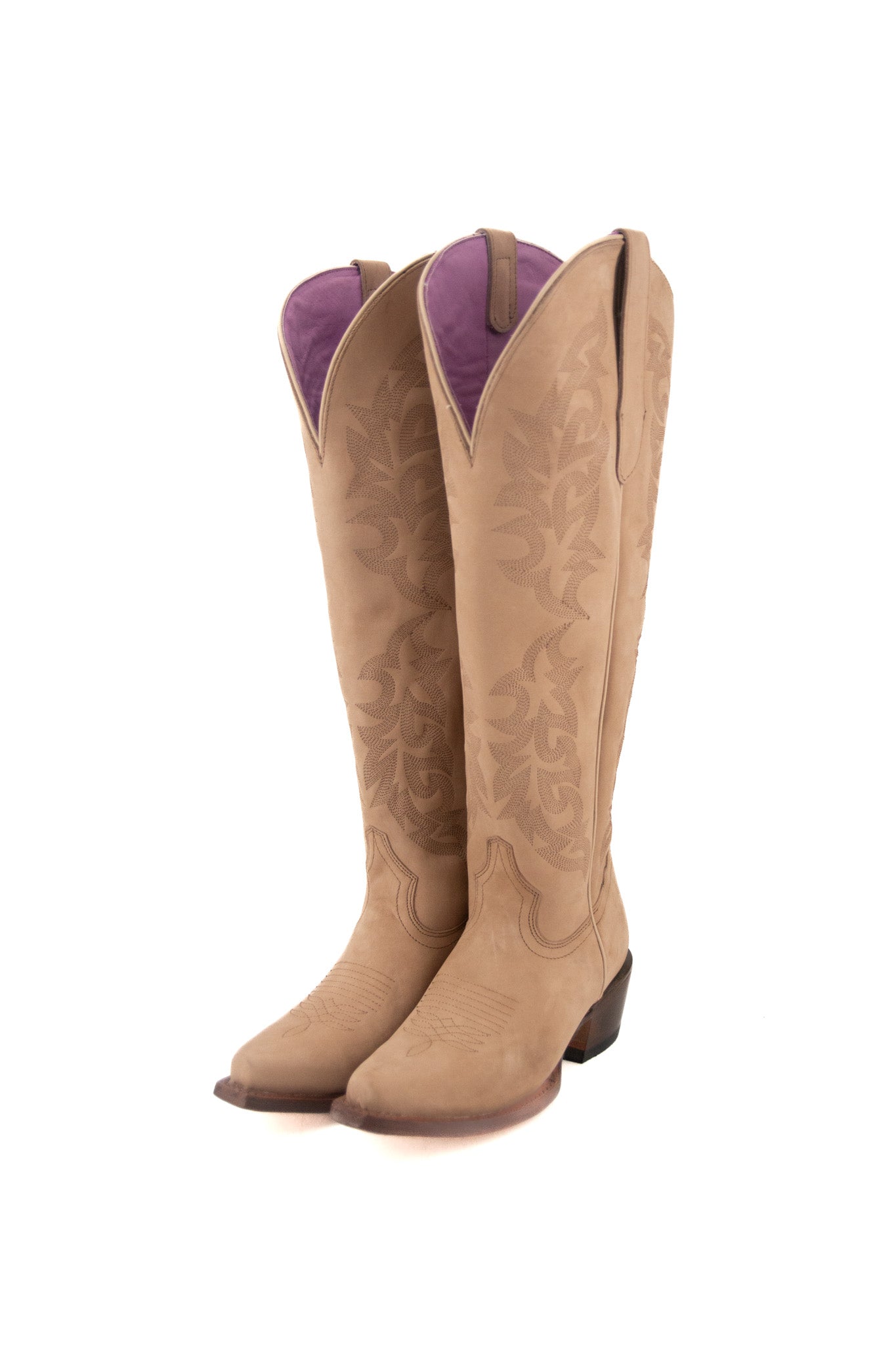 Mariana Tall Wide Calf Friendly Snip Toe Cowgirl Boot