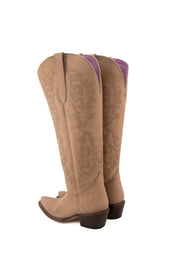 Mariana Tall Wide Calf Friendly Snip Toe Cowgirl Boot