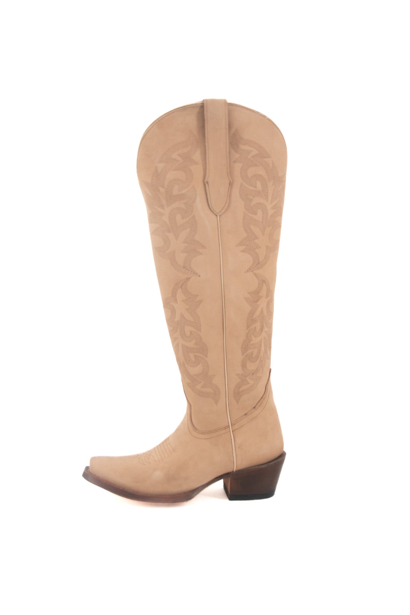 Mariana Tall Wide Calf Friendly Snip Toe Cowgirl Boot