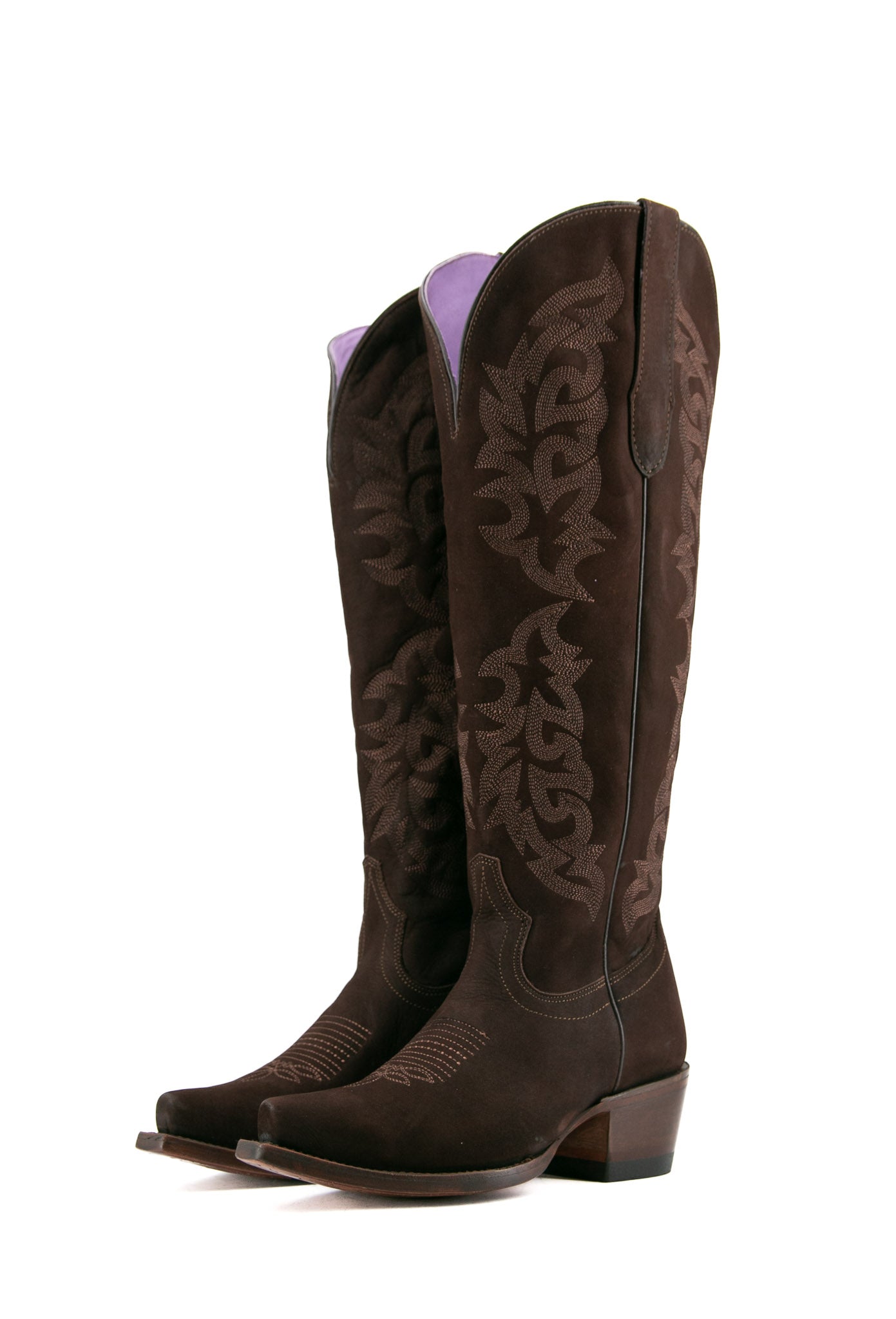 Mariana Tall Wide Calf Friendly Snip Toe Cowgirl Boot