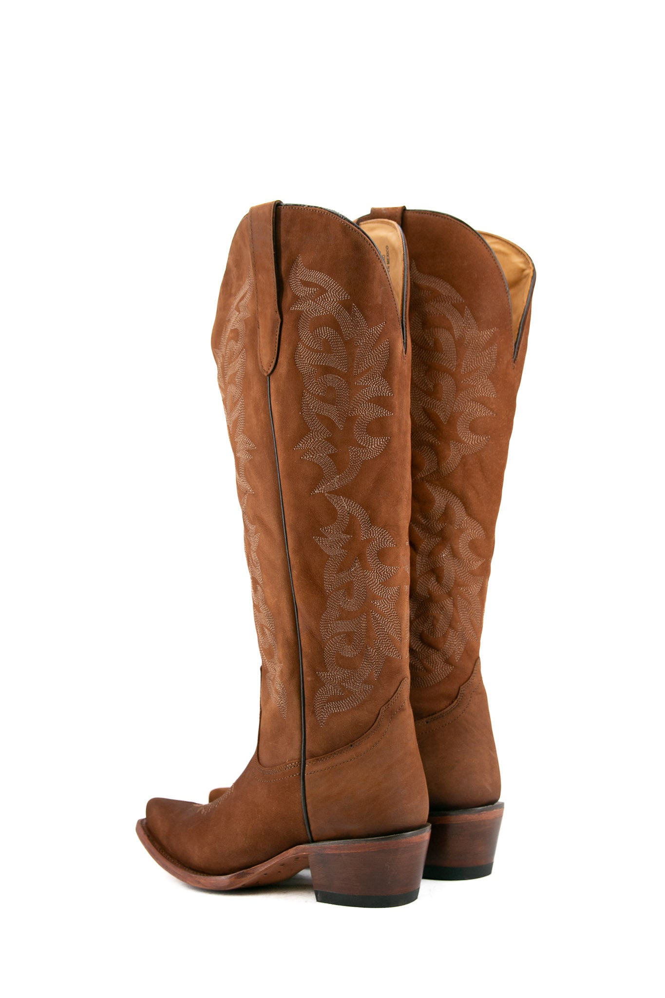 Mariana Tall Wide Calf Friendly Snip Toe Cowgirl Boot