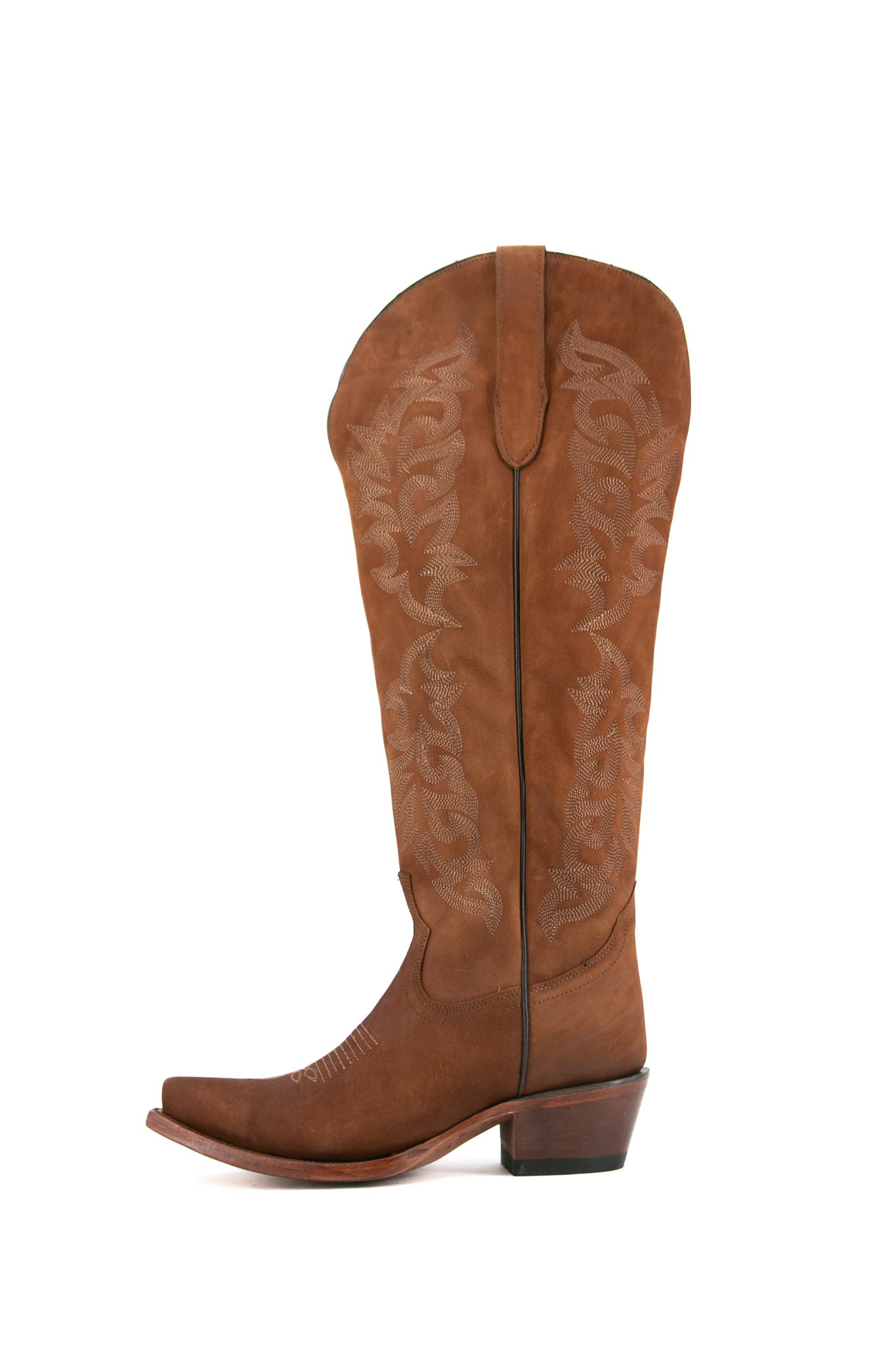 Mariana Tall Wide Calf Friendly Snip Toe Cowgirl Boot