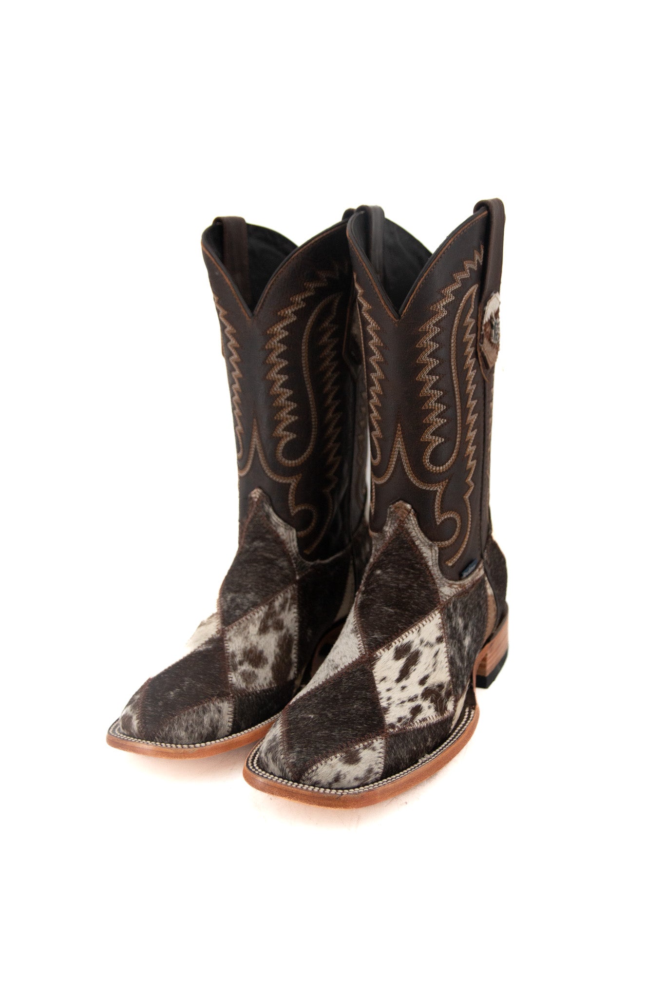 Patchwork cowboy boots online