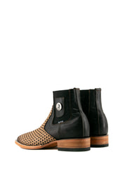 France Square Toe Men Ankle Boot