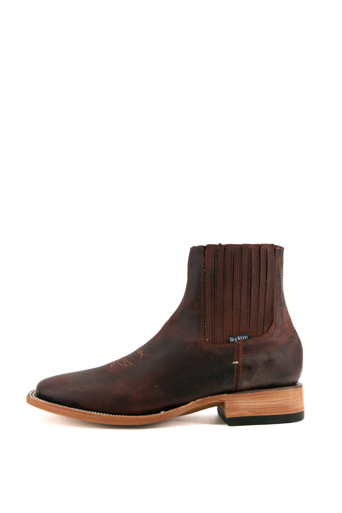 Senegal Ebano Men Square Toe Ankle Boot