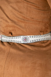 Blazin Roxx Rhinestone Lined Concho Cowgirl Belt