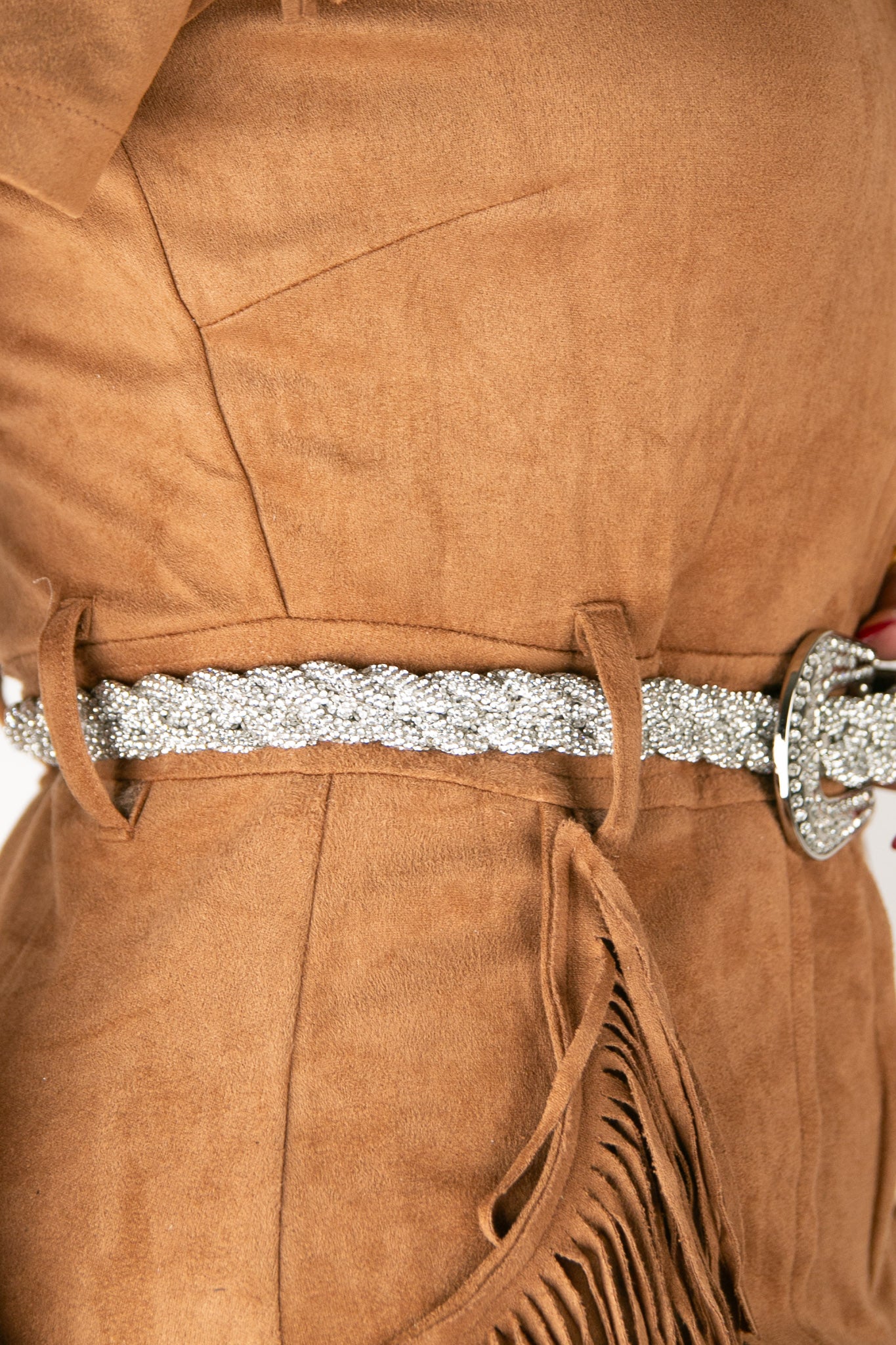 Angel Ranch Rope Cowgirl Belt