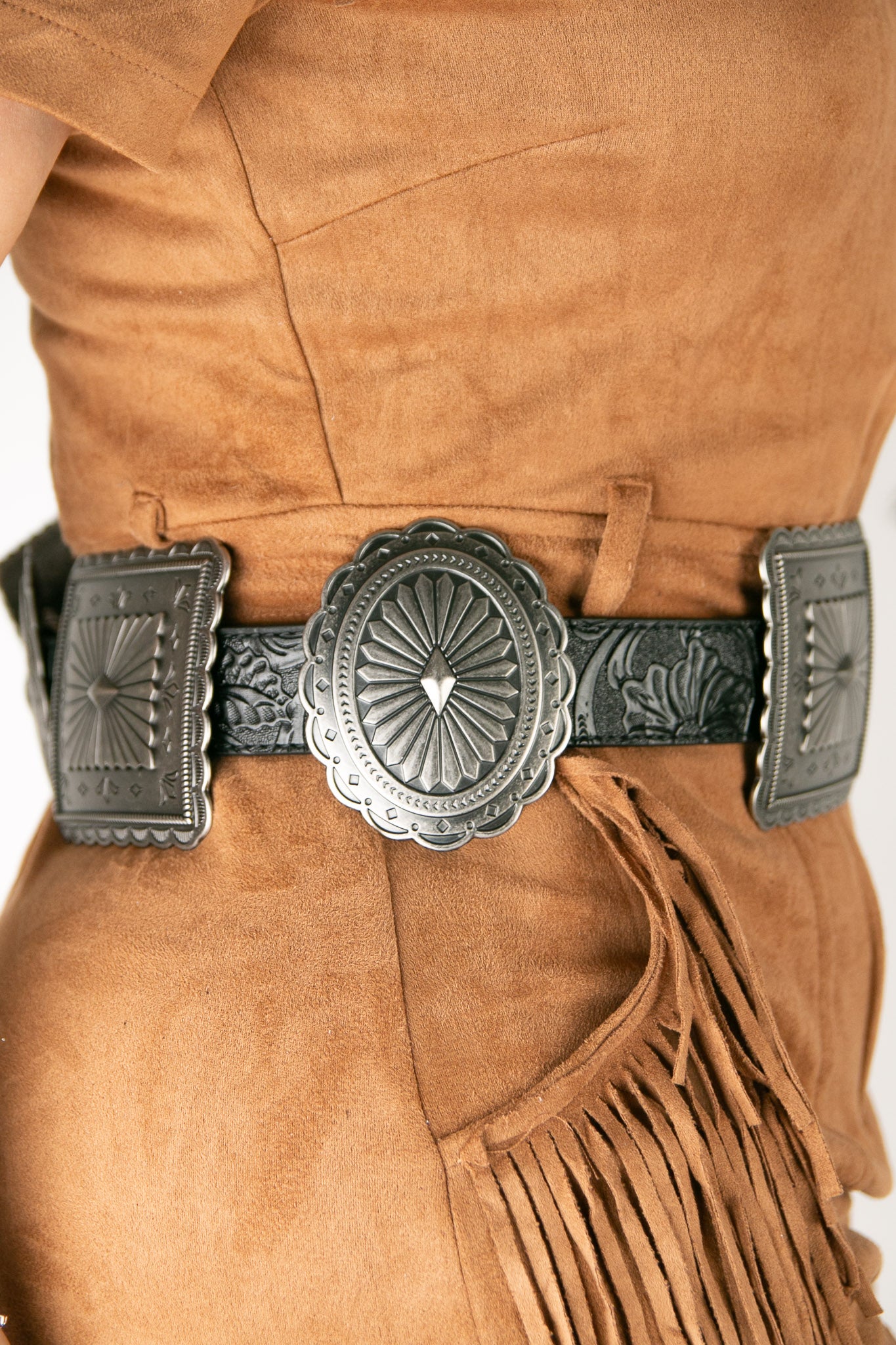 Ariat Embossed Concho Cowgirl Belt