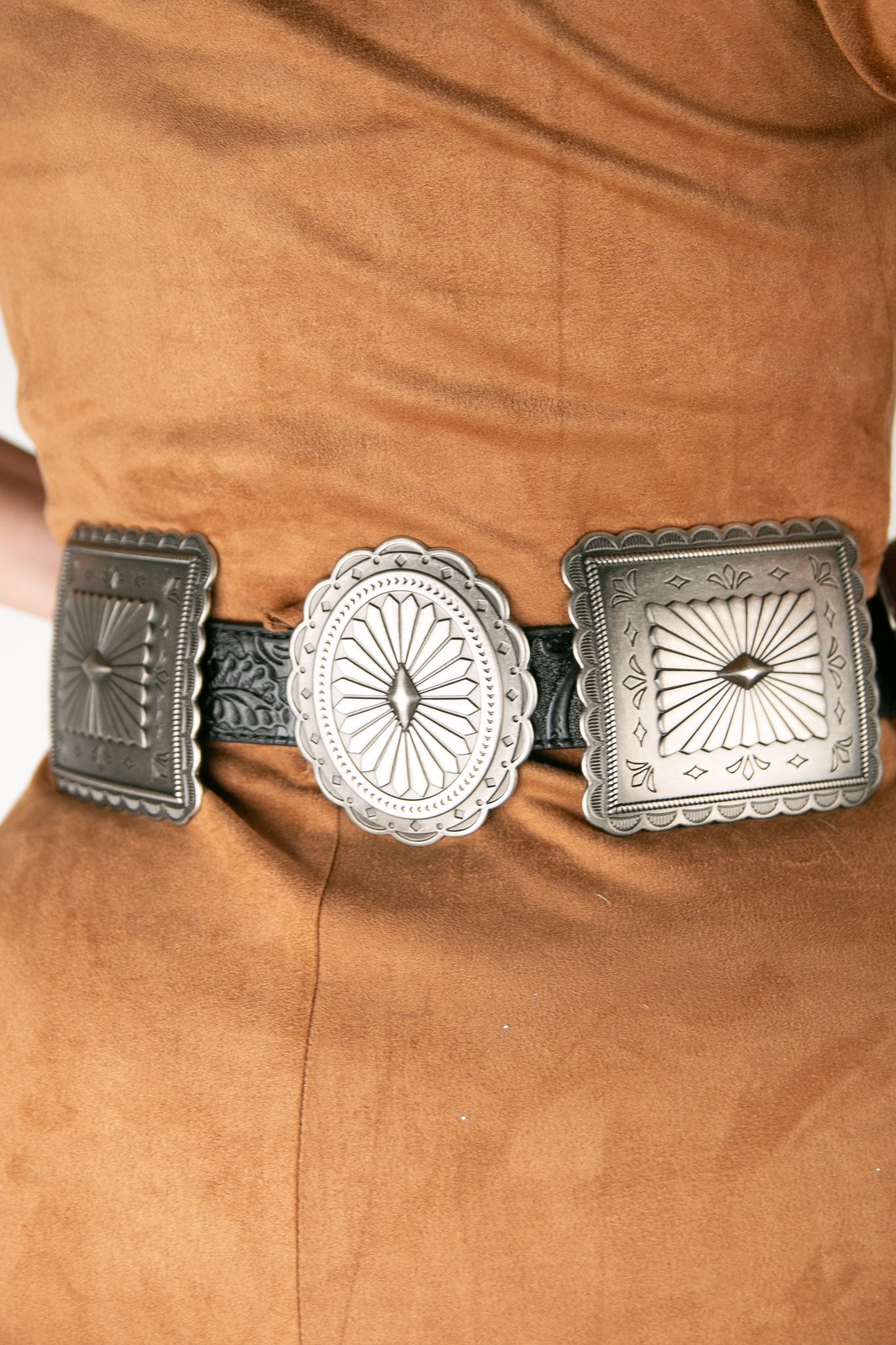 Ariat Embossed Concho Cowgirl Belt