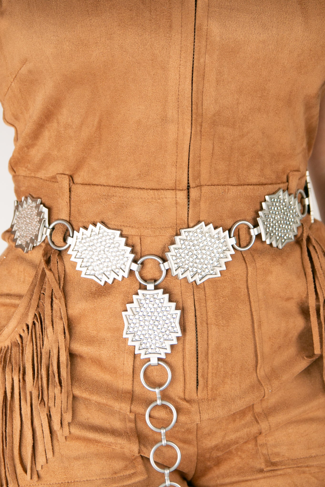 Angel Ranch Crystal Chain Cowgirl Belt