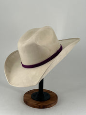 Little Damian Malboro Rainbow Toquilla Suede Cowgirl Hat