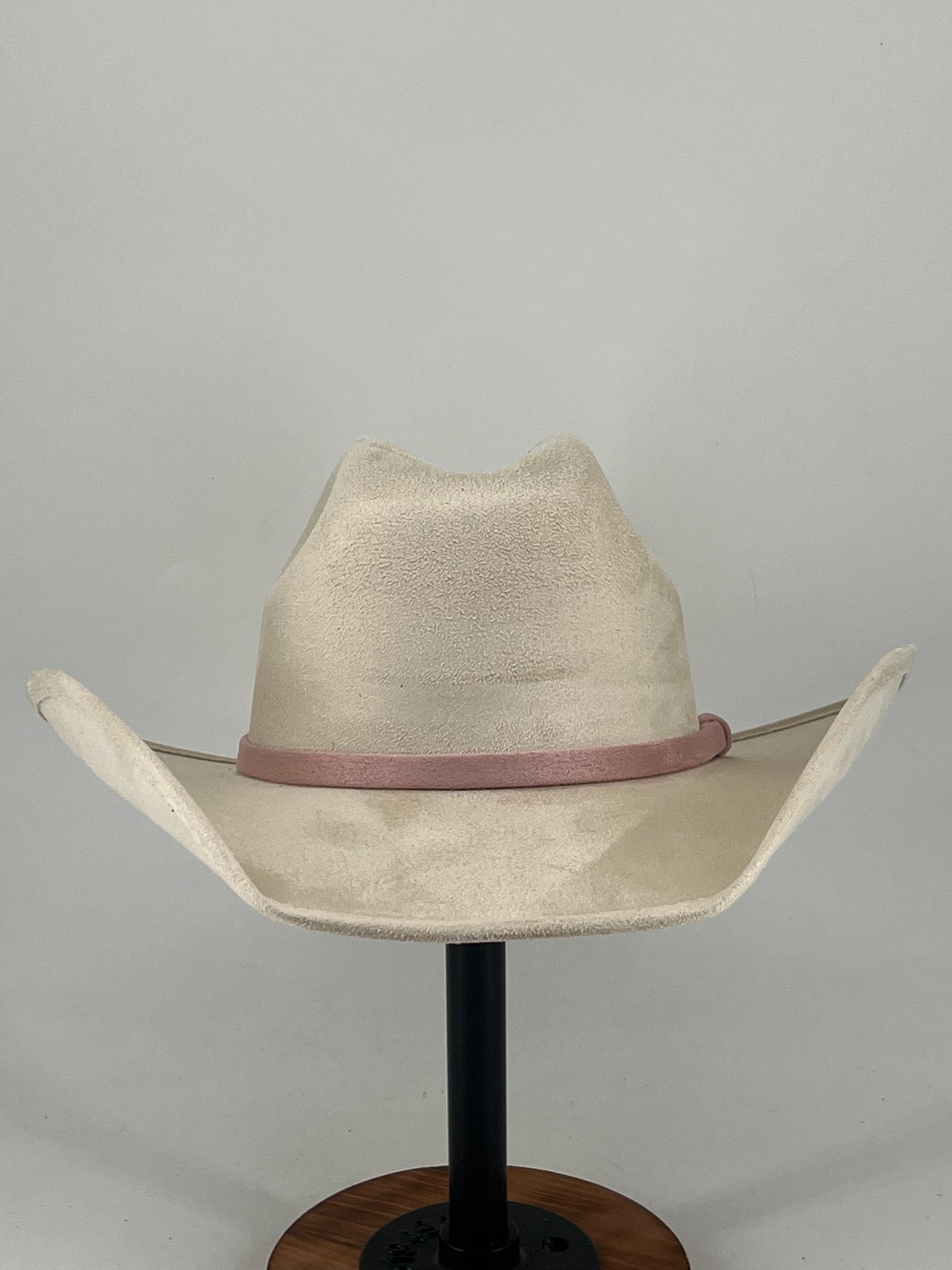 Little Damian Malboro Rainbow Toquilla Suede Cowgirl Hat