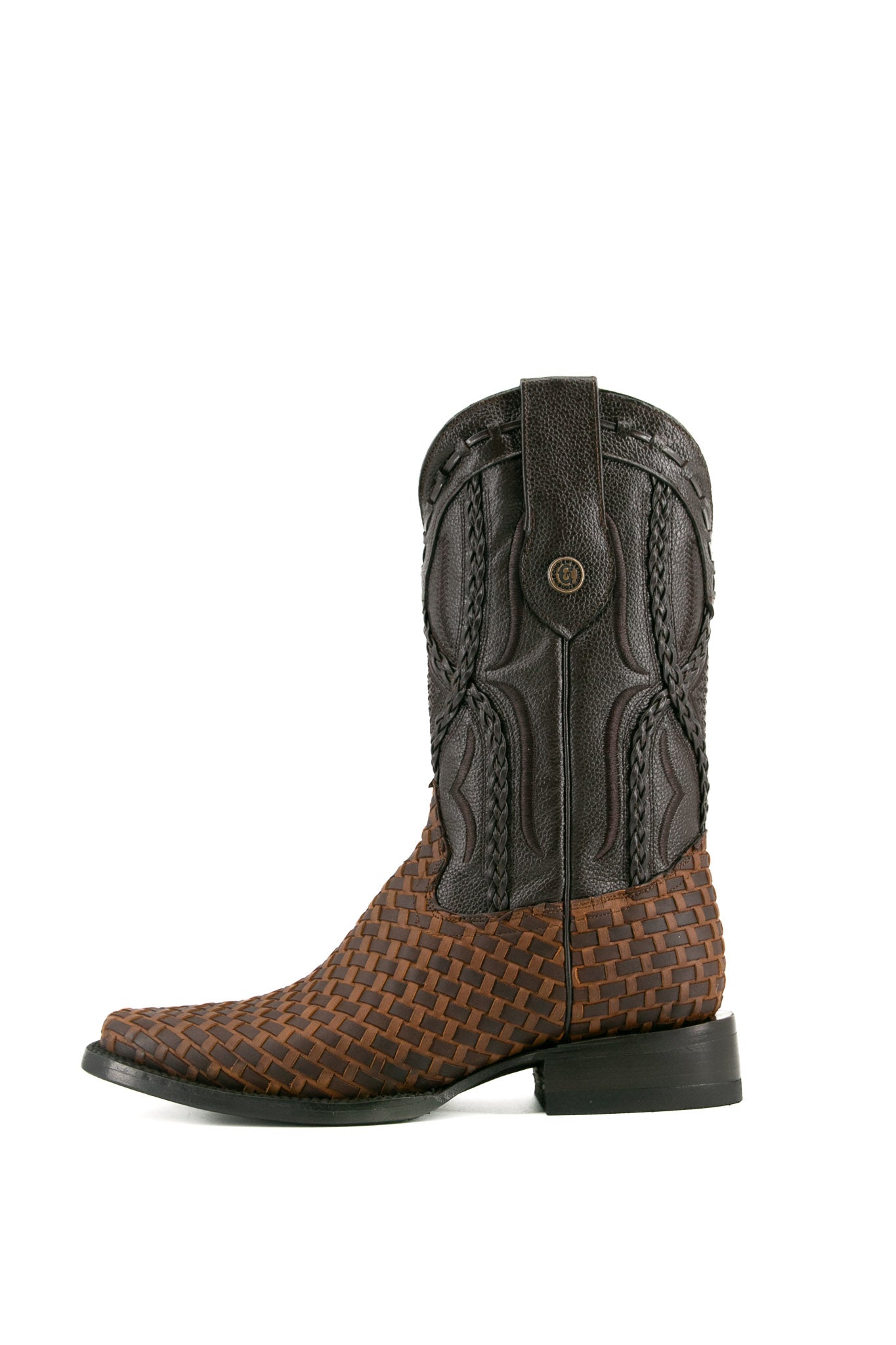 Woven Rodeo Cowboy Boot