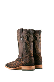 Hungary Woven Crazy Cowboy Boot