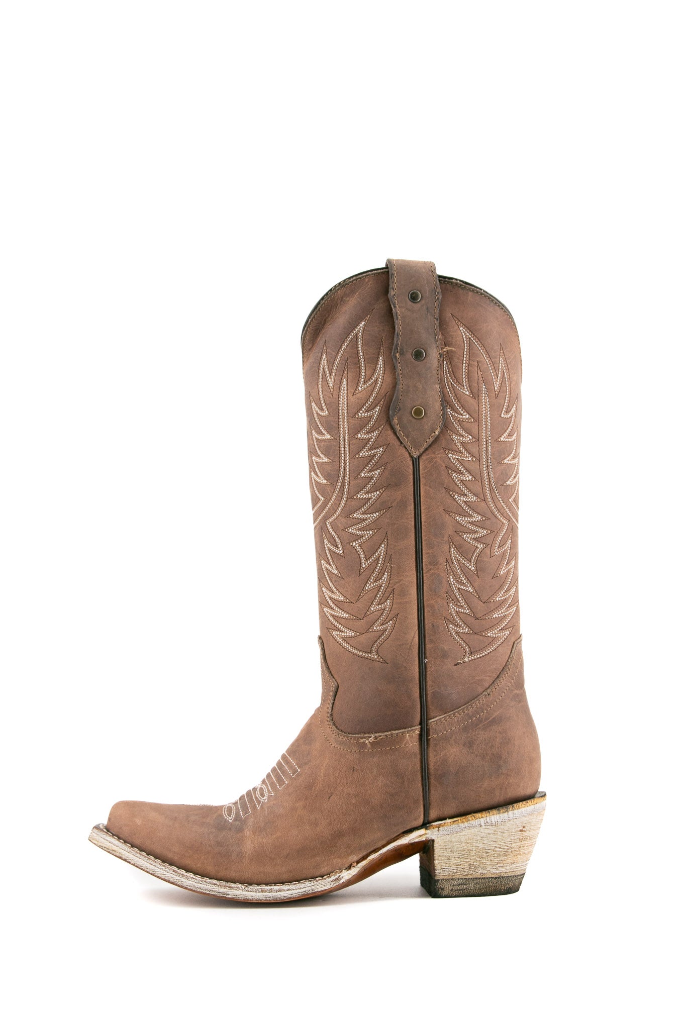 602 Ebano Snip Toe Cowgirl Boot