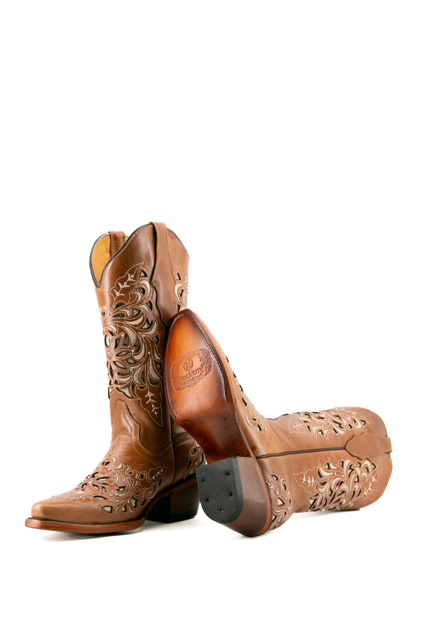 Country Snip Toe Cowgirl Boot