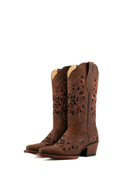 Country Snip Toe Cowgirl Boot