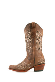 Country Snip Toe Cowgirl Boot