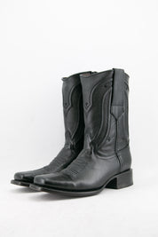 Rock'em Solid Floater Zipper Rodeo Cowboy Boots