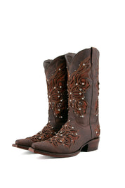 Miranda Snip Toe Cowgirl Boot