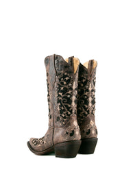 Flora Snip Toe Cowgirl Boot