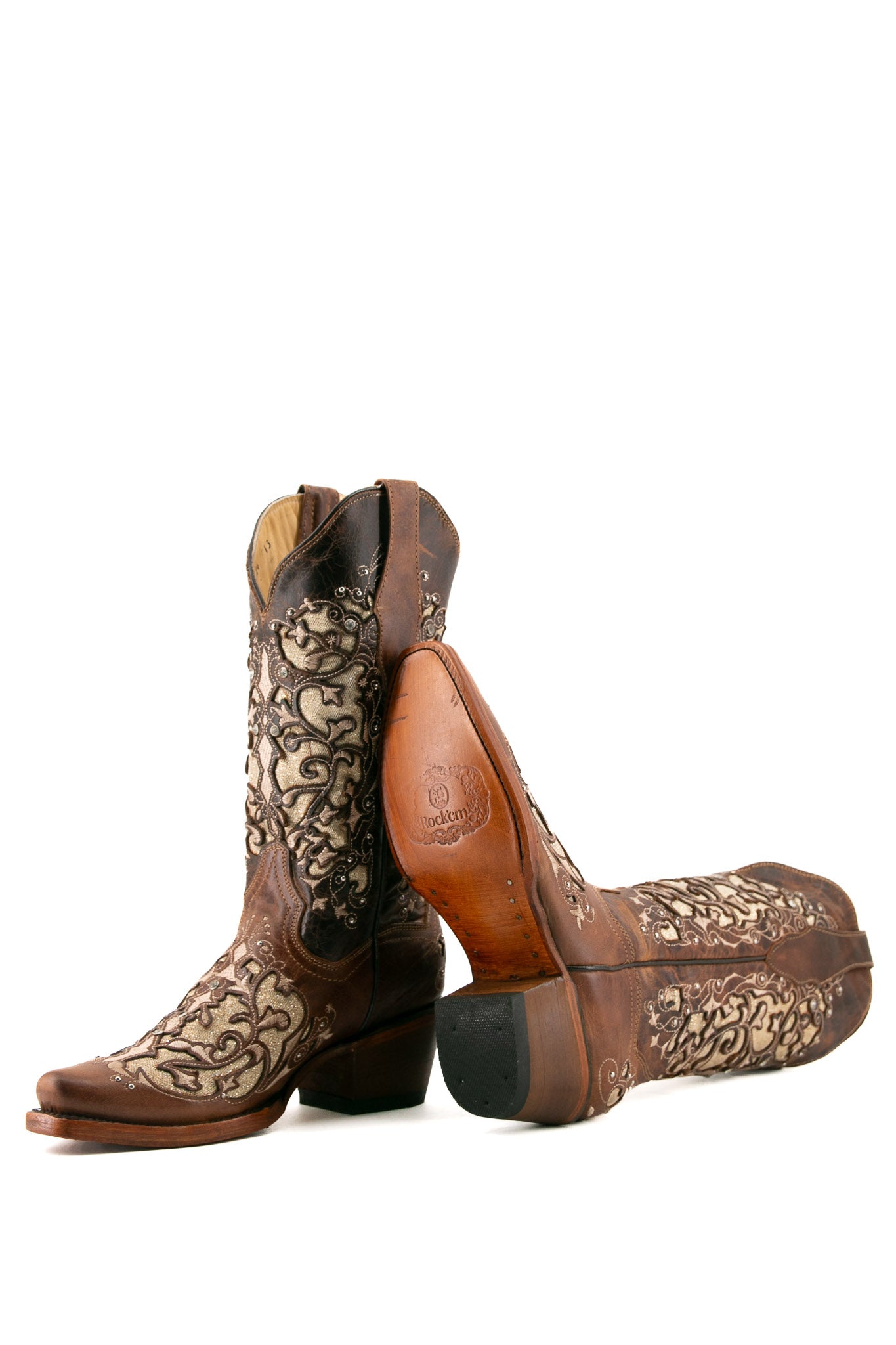 Flora Snip Toe Cowgirl Boot