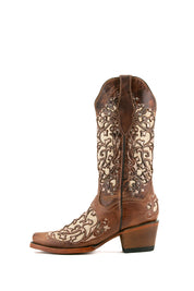 Flora Snip Toe Cowgirl Boot