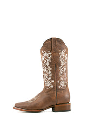 Verano Capuchino Square Toe Cowgirl Boot