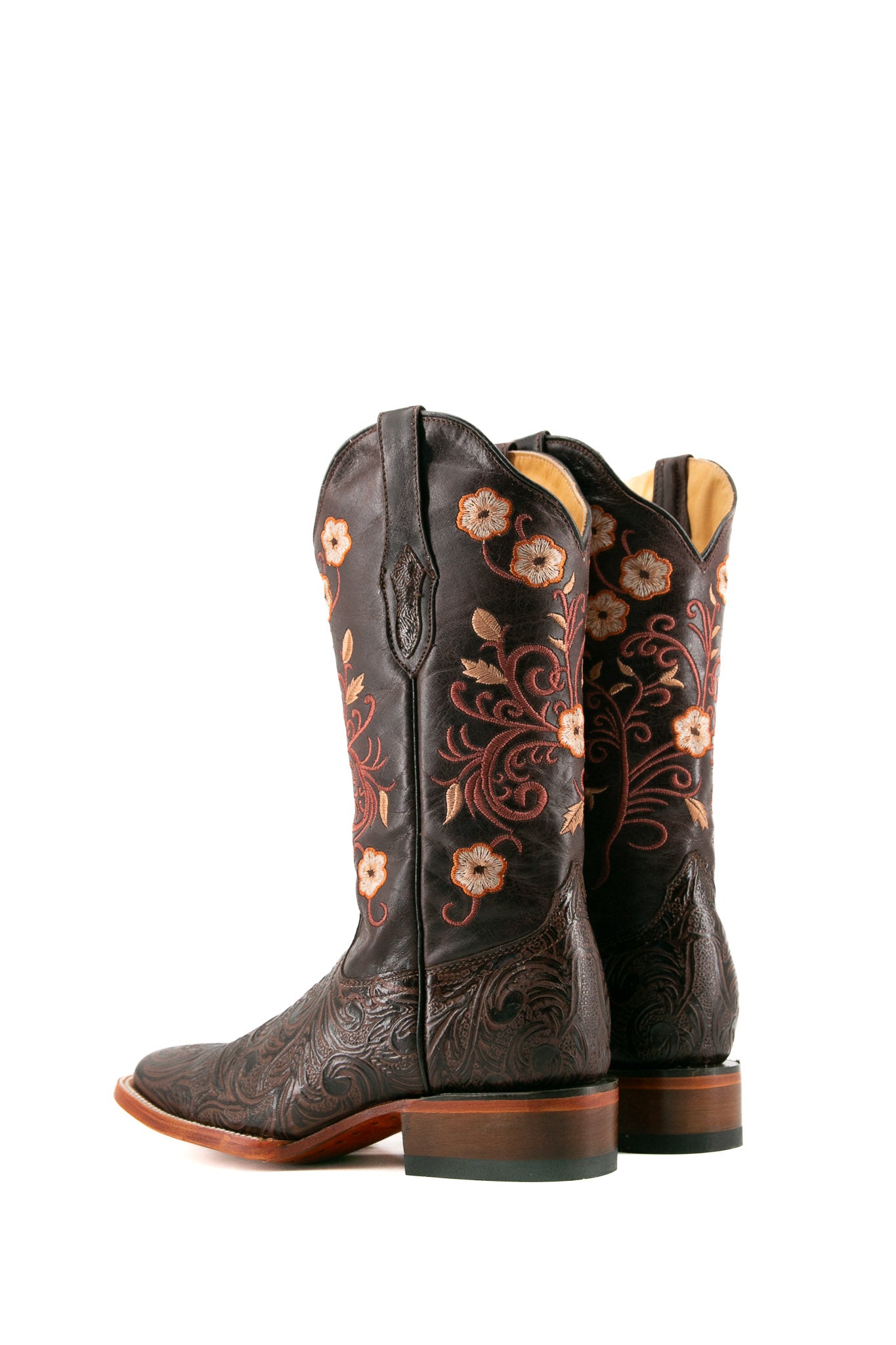 Ramitas Cincelado Square Toe Cowgirl Boot