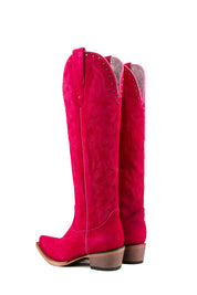 Angie Gamuza Tall Snip Toe Cowgirl Boot