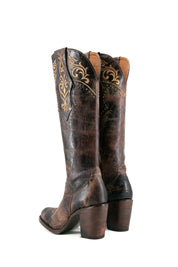 Kinsley Tall Round Toe Cowgirl Boot