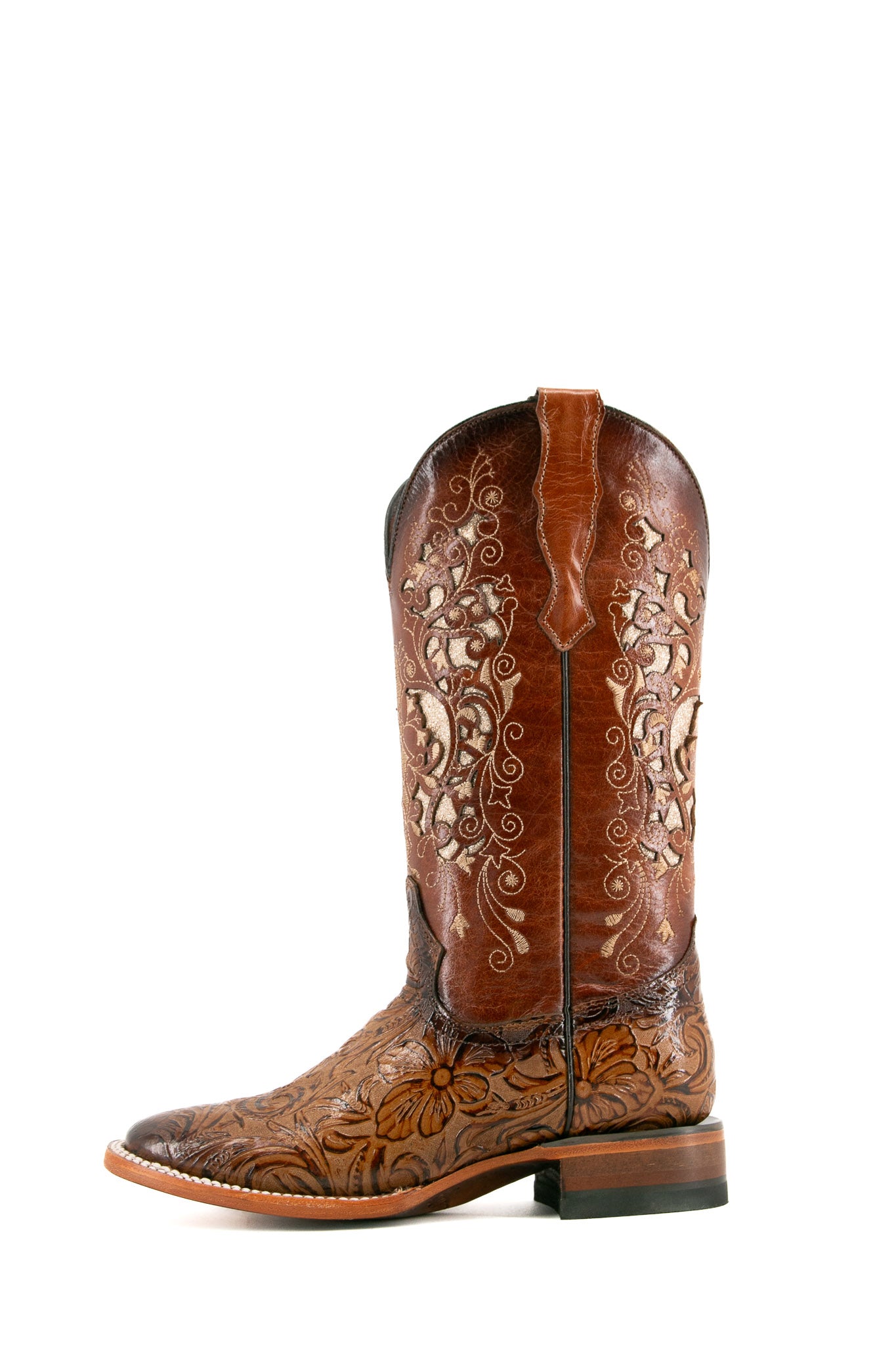 466 Alma Flor De Luz Square Toe Cowgirl Boot