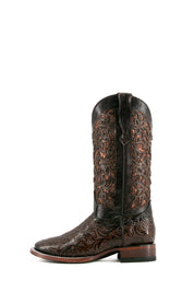 465 Flor de Luz Cincelado Square Toe Cowgirl Boot