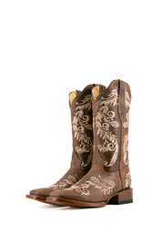 Esmeralda Capuchino Square Toe Cowgirl Boot