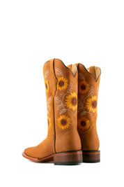 Sunflower Square Toe Cowgirl Boot