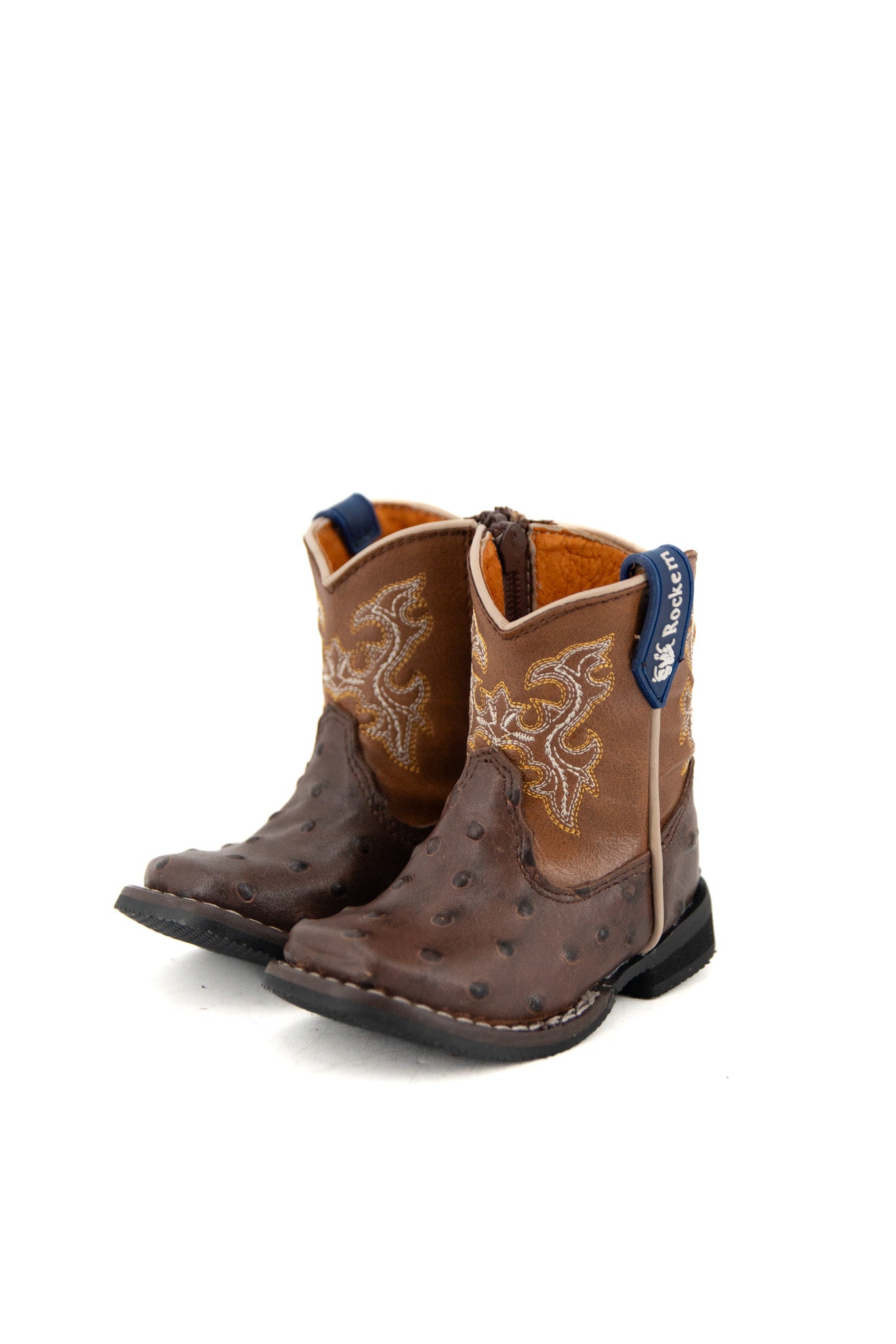 Baby Boy Ostrich Boots