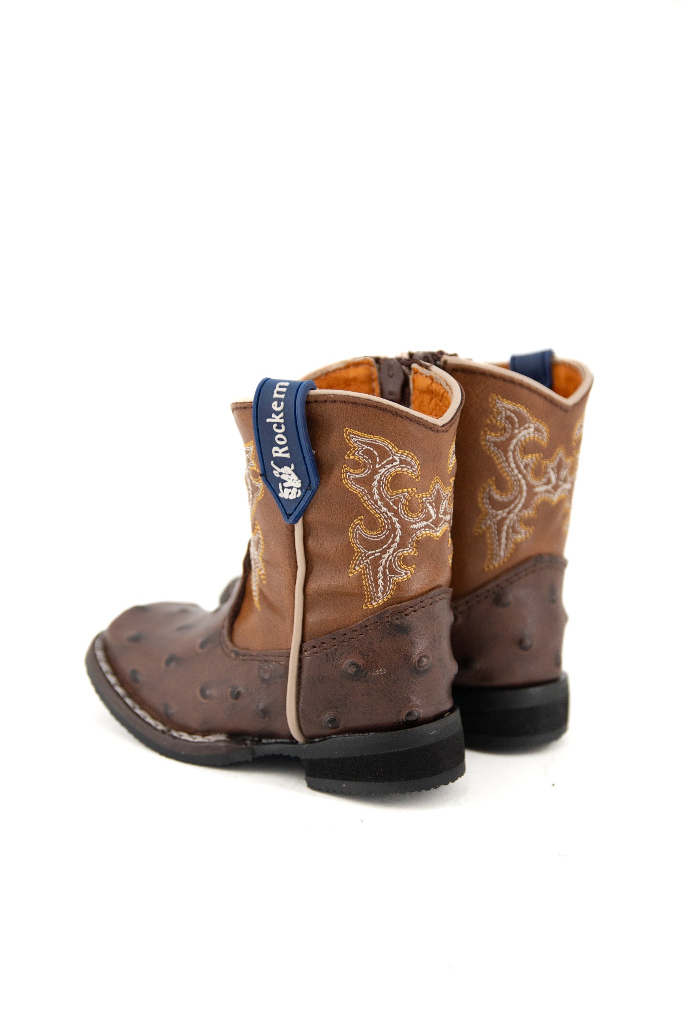 Baby Boy Ostrich Boots