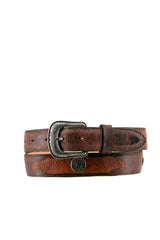 Jackson Exotic Belly Caiman Cowboy Belt