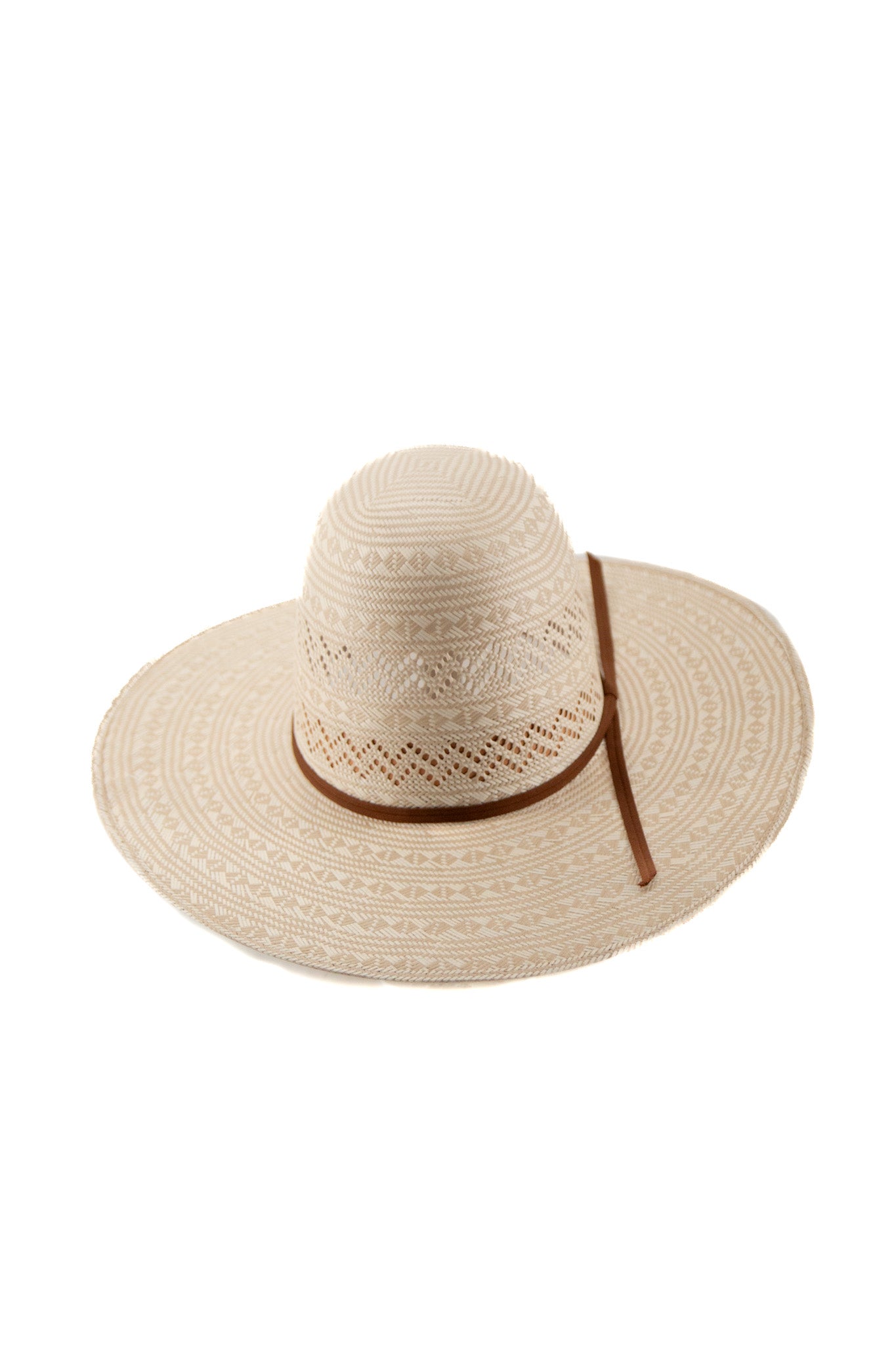 Desert Wanderer Open Crown Straw Hat