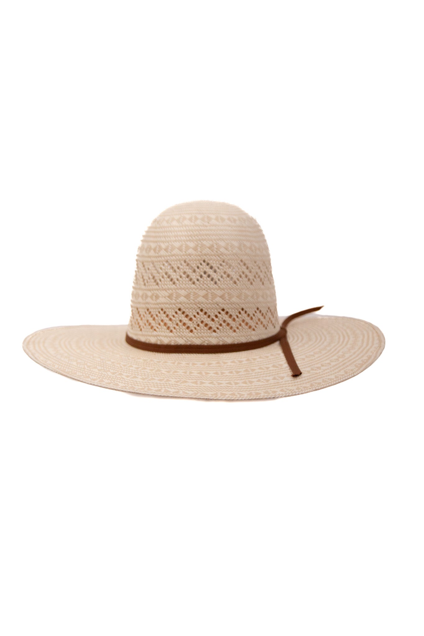 Desert Wanderer Open Crown Straw Hat