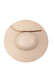 Desert Wanderer Open Crown Straw Hat