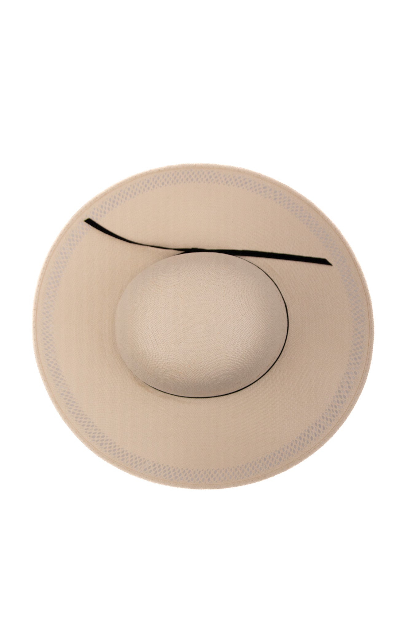 Ranch Hand Open Crown Straw Hat