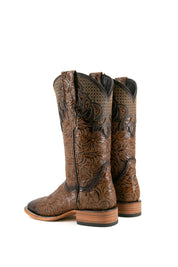 Kailani Tooled Square Toe Cowgirl Boot