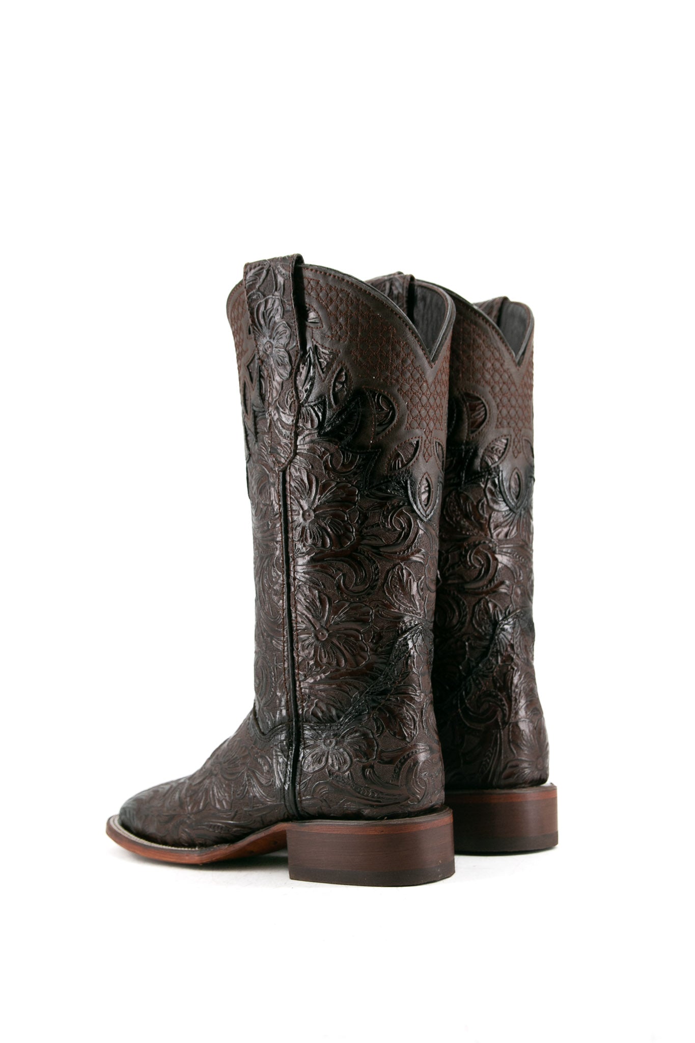 Kailani Tooled Square Toe Cowgirl Boot