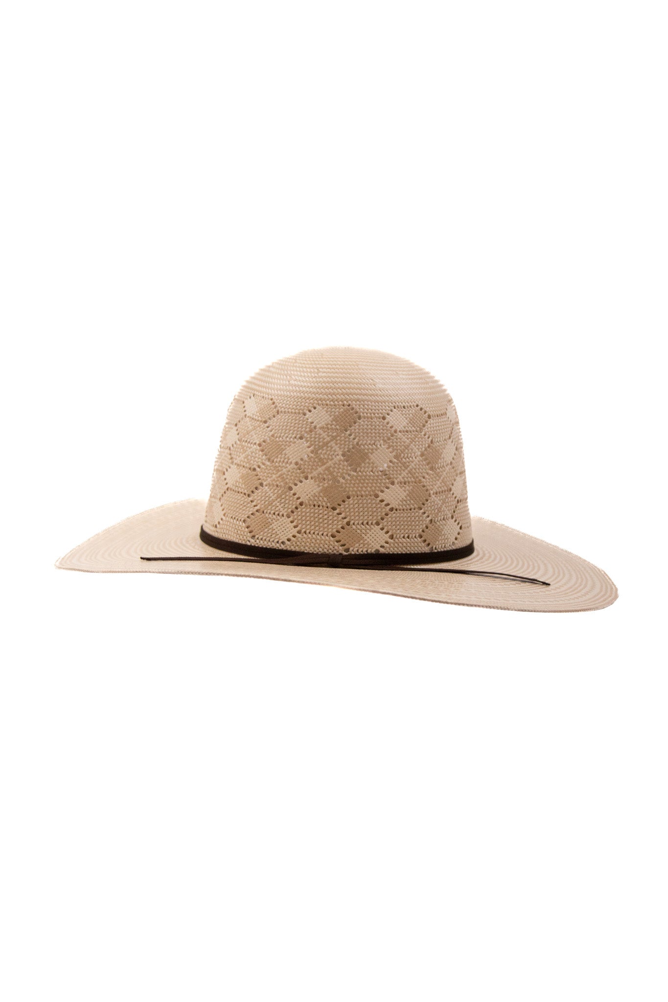 Outlaw Open Crown Straw Hat